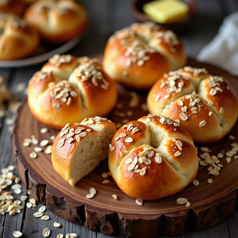 Haferflockenbrötchen Rezept