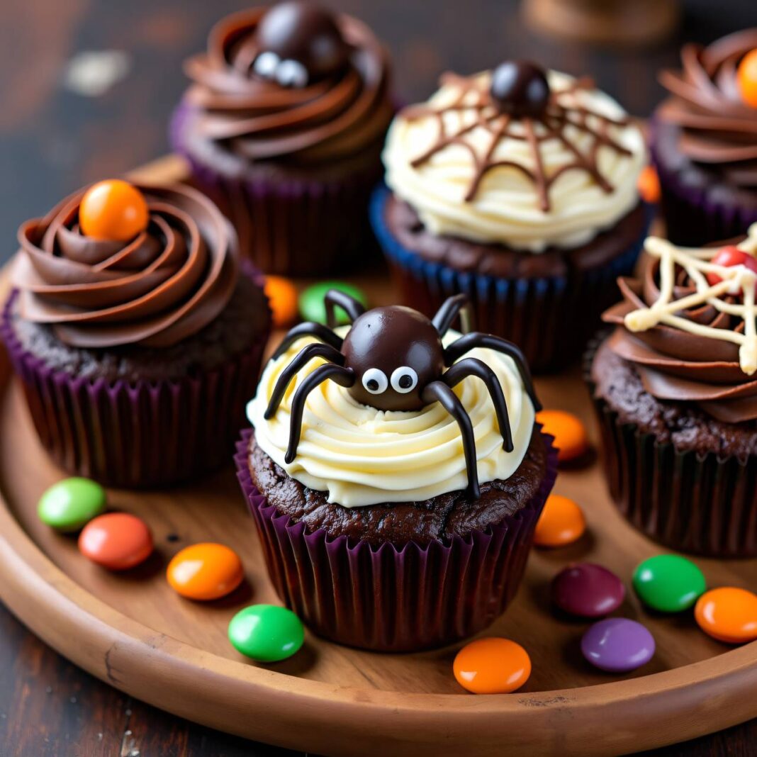 Halloween-Cupcakes Rezept Halloween-Cupcakes Rezept