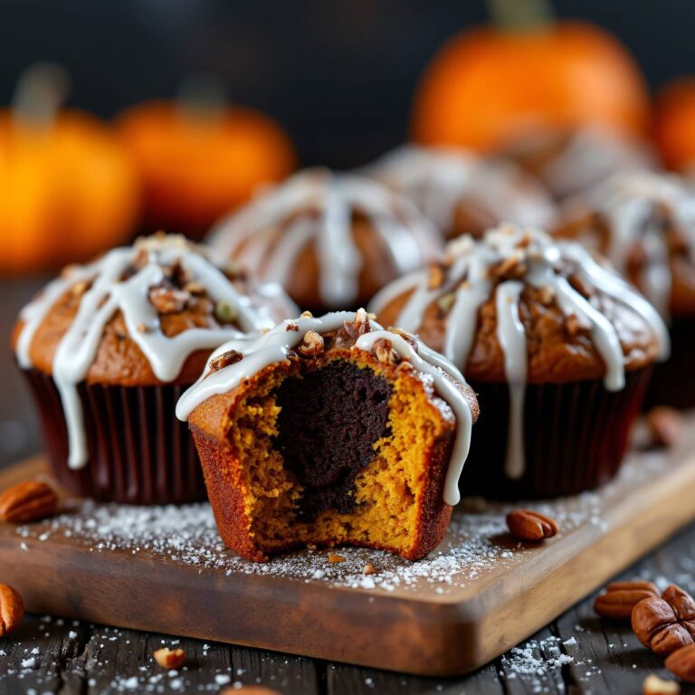 Halloween-Muffins (Kürbis-Nuss-Muffins) Rezept