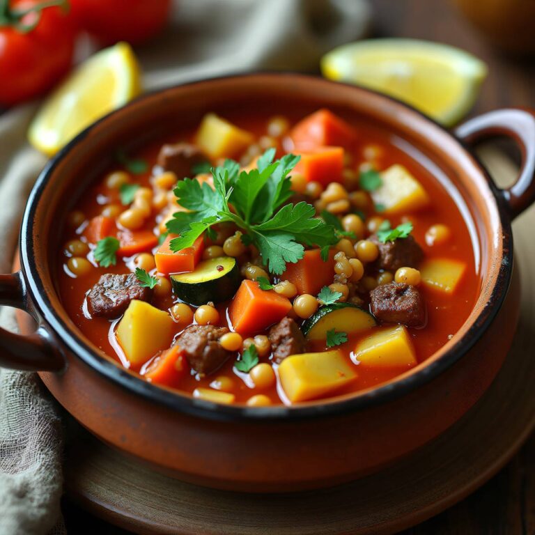 Harira (Würzige Suppe) Rezept