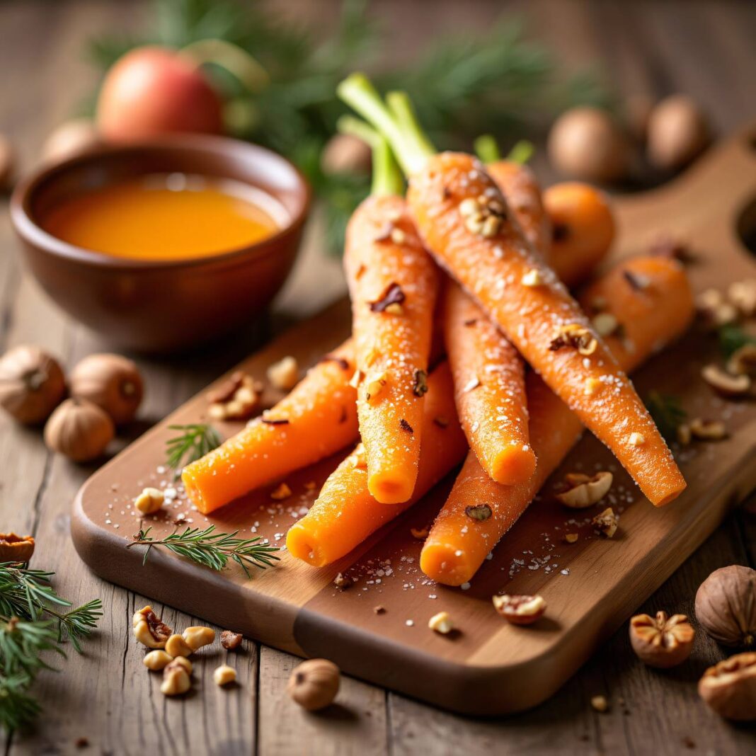 Haselnussstängeli mit Karotten Rezept Haselnussstängeli mit Karotten Rezept