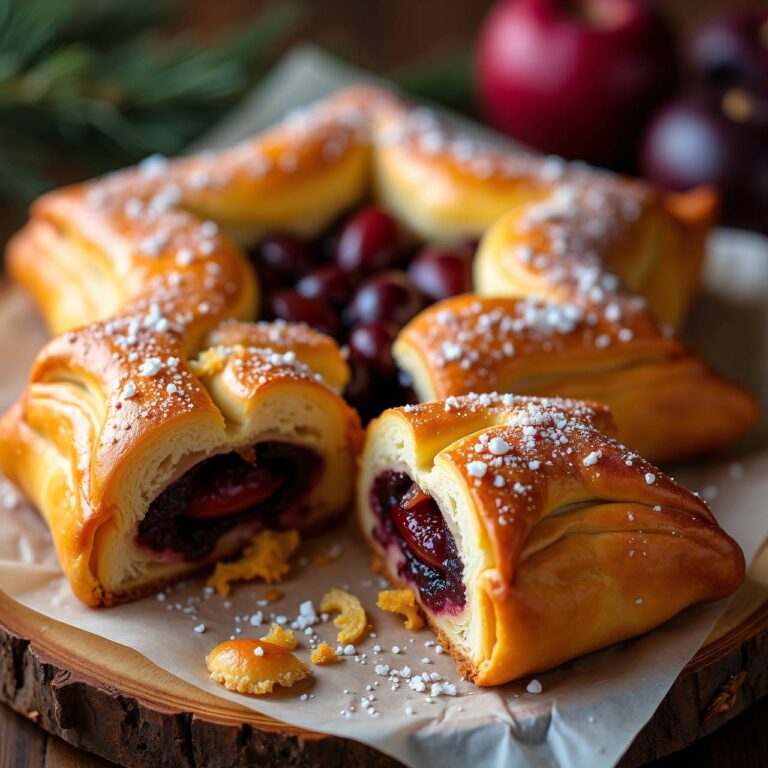 Hefestern mit Marzipan und Trockenpflaumen Rezept