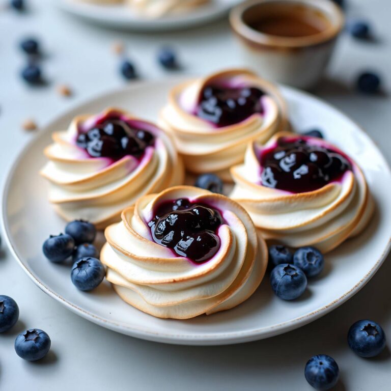 Heidelbeer-Meringue Rezept