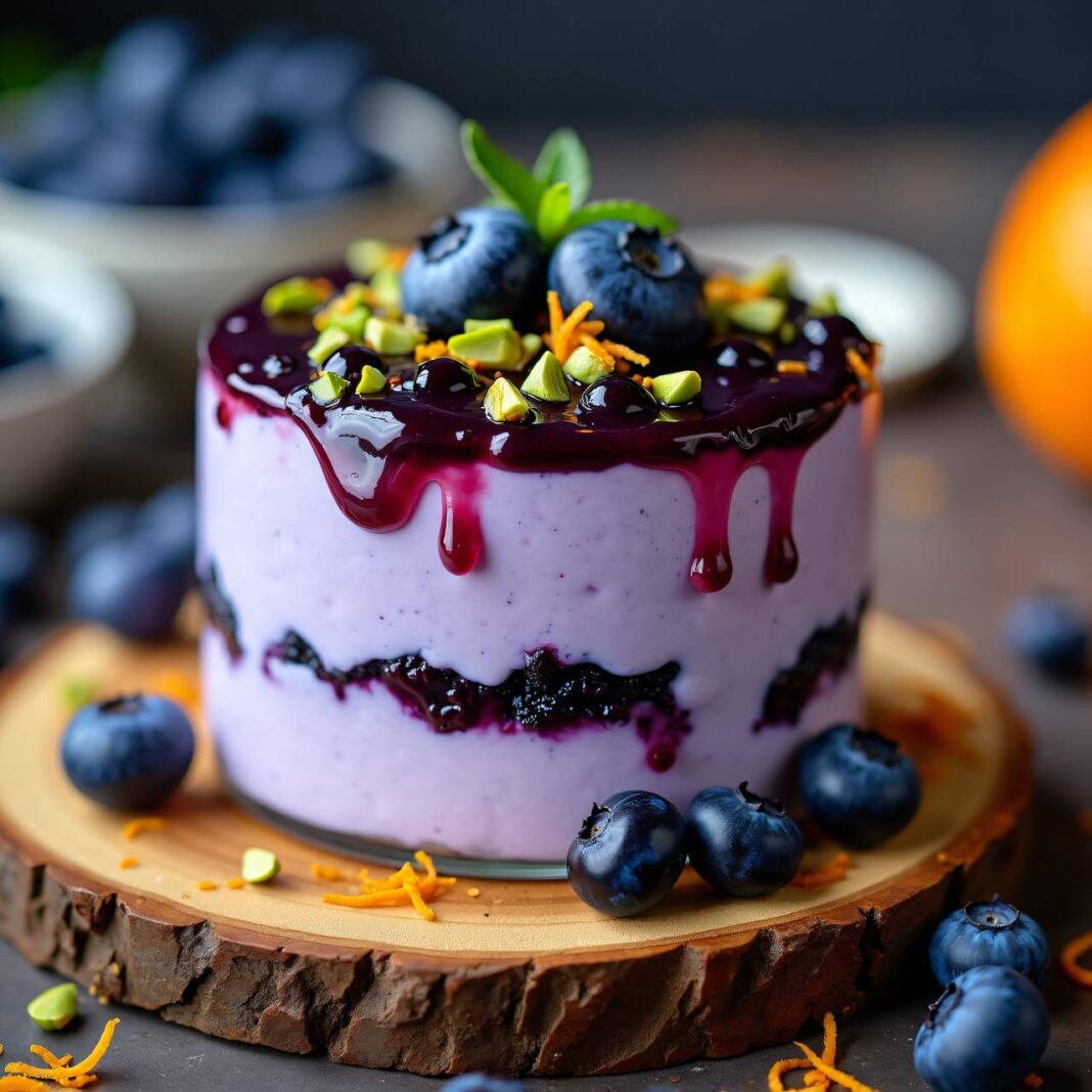 Heidelbeer-Parfait Rezept Heidelbeer-Parfait Rezept