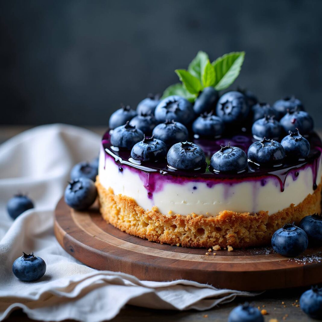 Heidelbeer-Quark-Torte Rezept Heidelbeer-Quark-Torte Rezept