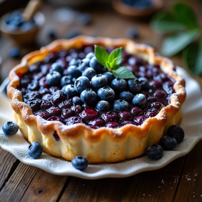 Heidelbeerkuchen Rezept
