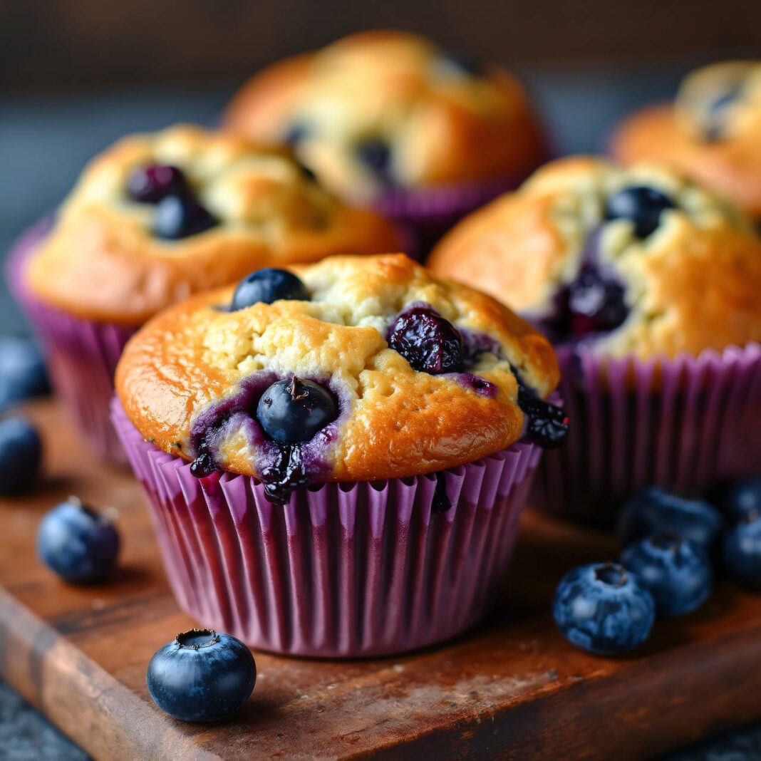 Heidelbeermuffins Rezept Heidelbeermuffins Rezept