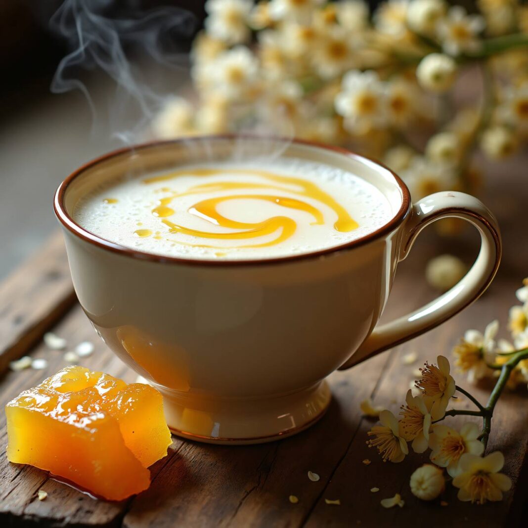 Heisse Lindenblütenmilch Rezept Heisse Lindenblütenmilch Rezept