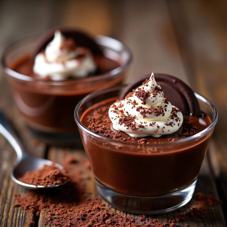 Hell-dunkle Schokoladencrème Rezept