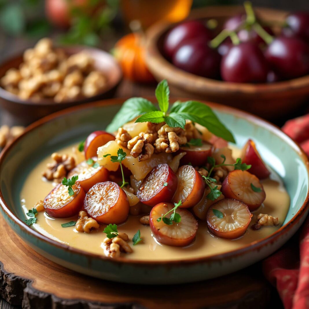 Herbstliches Kalbsgeschnetzeltes Rezept Herbstliches Kalbsgeschnetzeltes Rezept