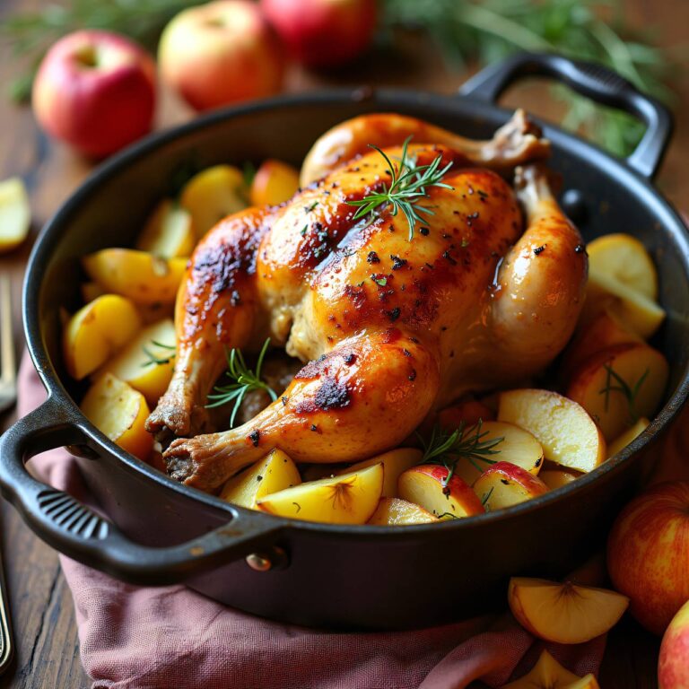 Herbstpoulet Rezept
