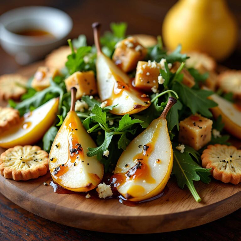 Herbstsalat mit Mohnzungen Rezept