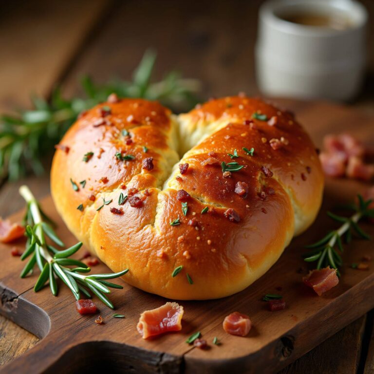Herz aus Zopfteig Rezept
