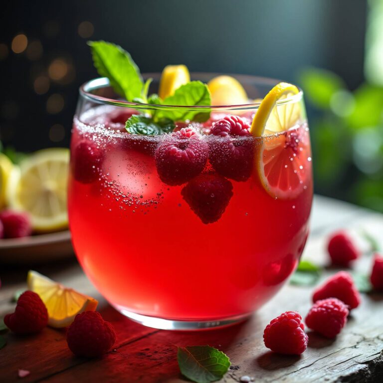 Himbeer-Bowle Rezept