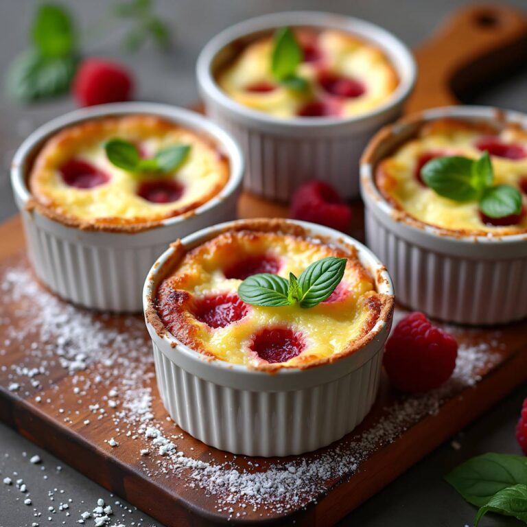 Himbeer-Mascarpone-Gratins mit Safran Rezept