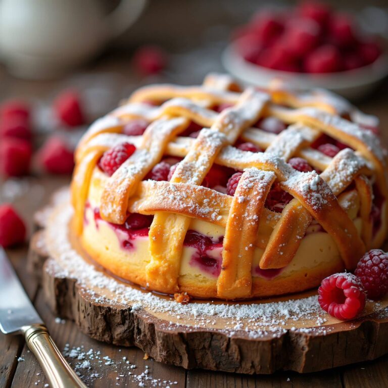 Himbeer-Ricotta-Kuchen Rezept