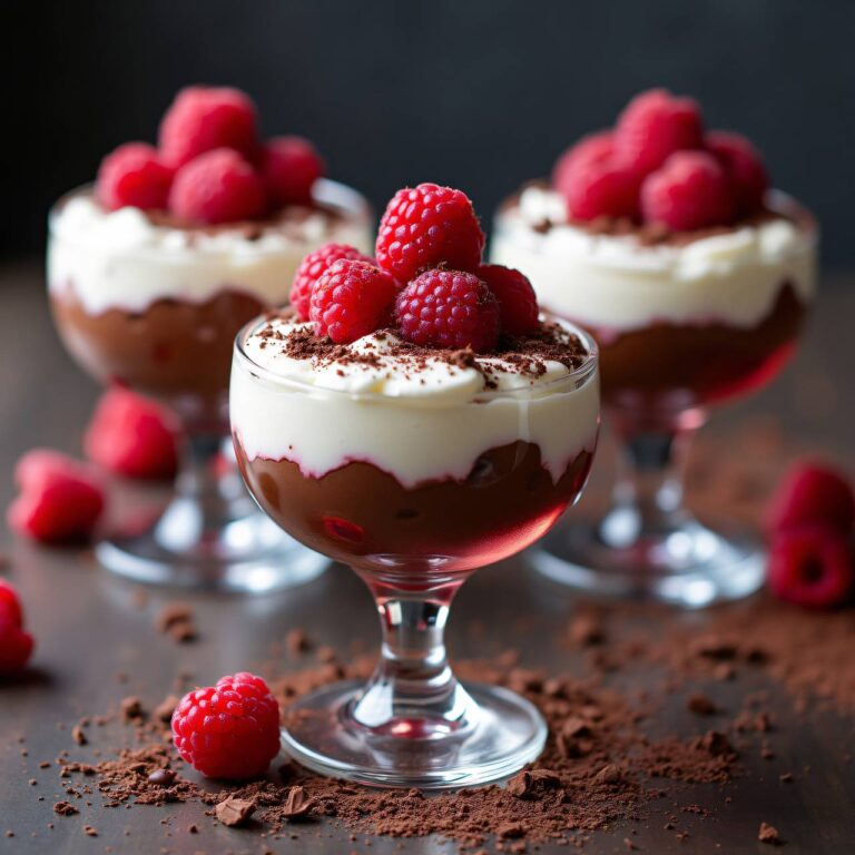 Himbeer-Schokolade-Crème Rezept