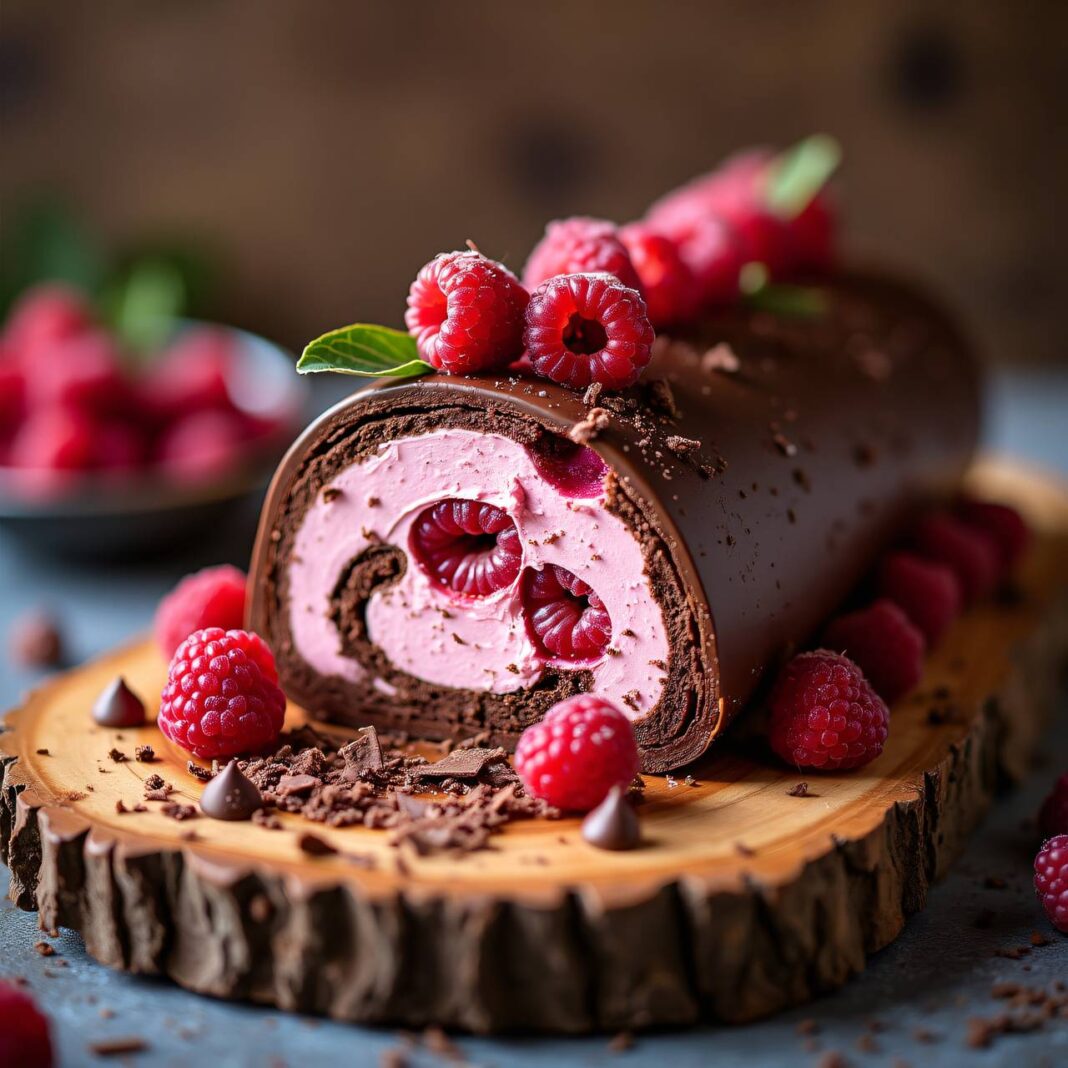 Himbeer-Schokolade-Terrine Rezept Himbeer-Schokolade-Terrine Rezept