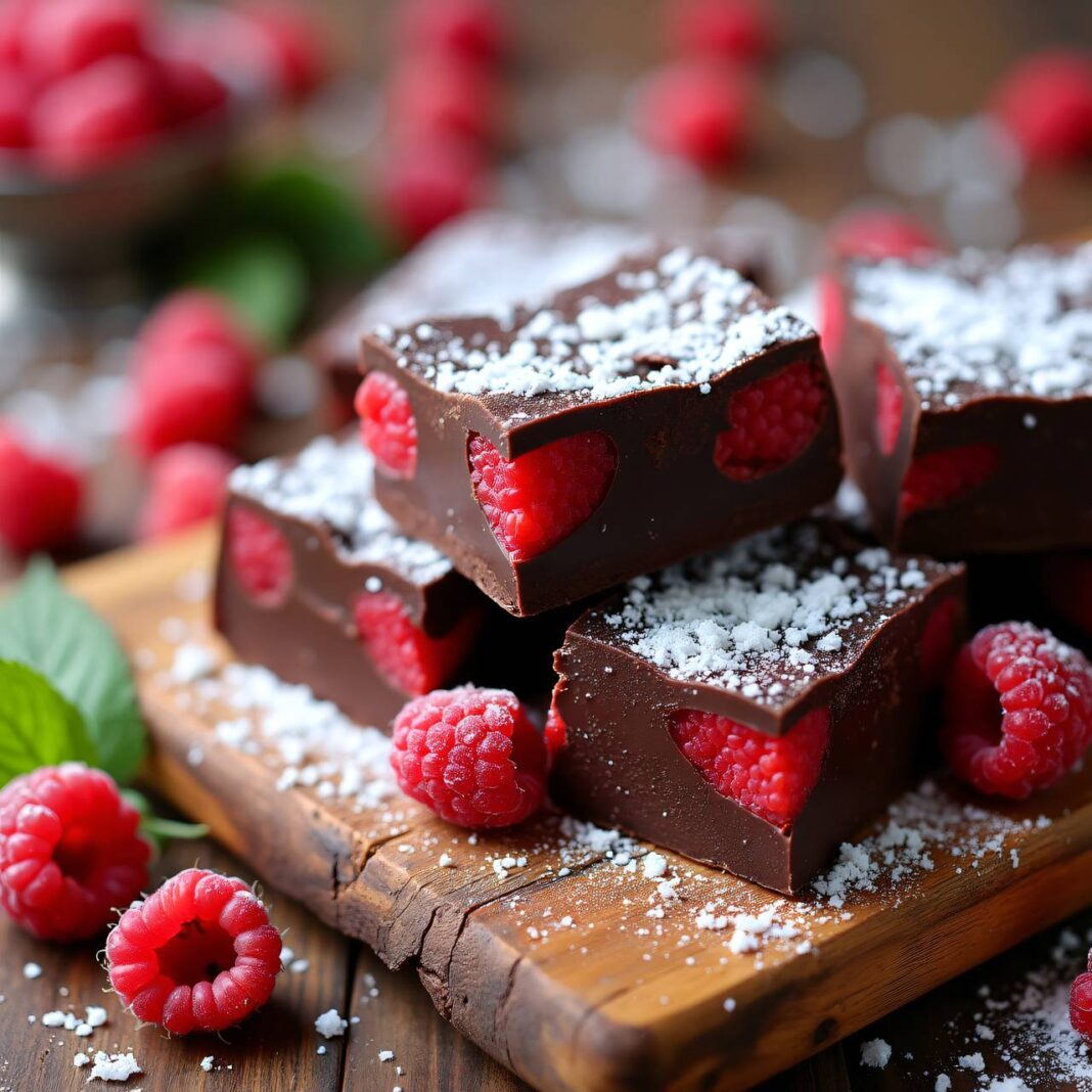 Himbeer-Schokoladen-Schnitten Rezept Himbeer-Schokoladen-Schnitten Rezept