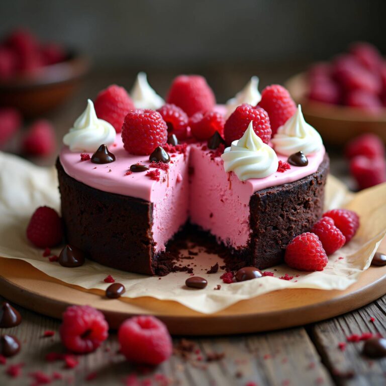Himbeercrème-Kuchen Rezept