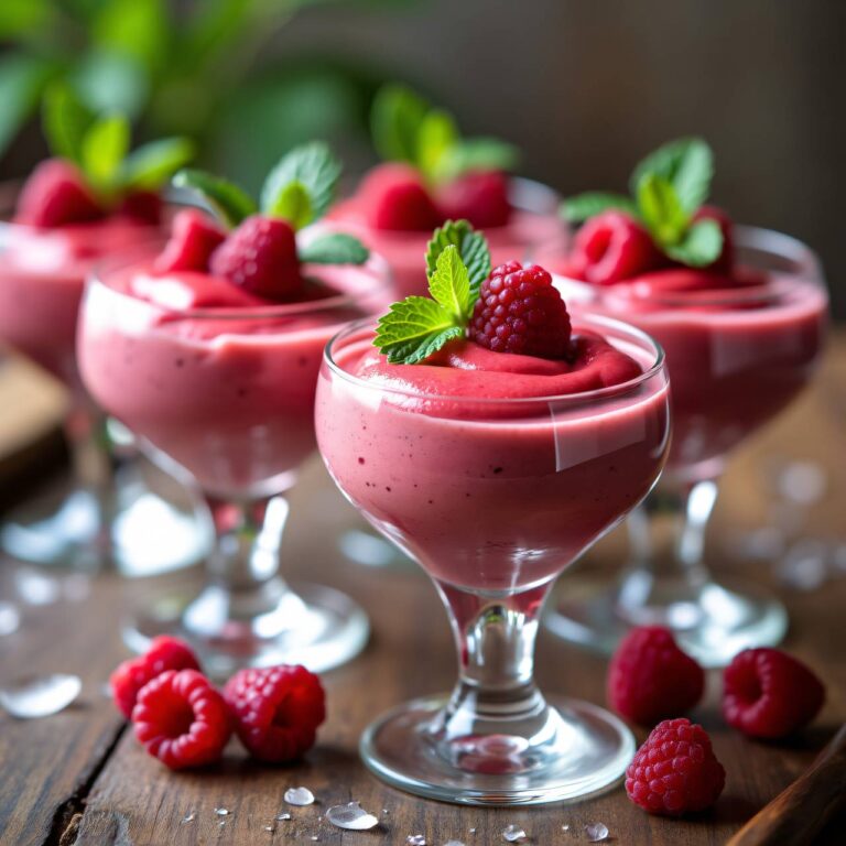 Himbeermousse Rezept