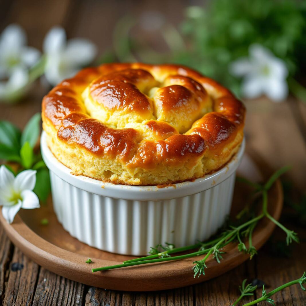 Hirsesoufflé mit frischen Kräutern Rezept Hirsesoufflé mit frischen Kräutern Rezept