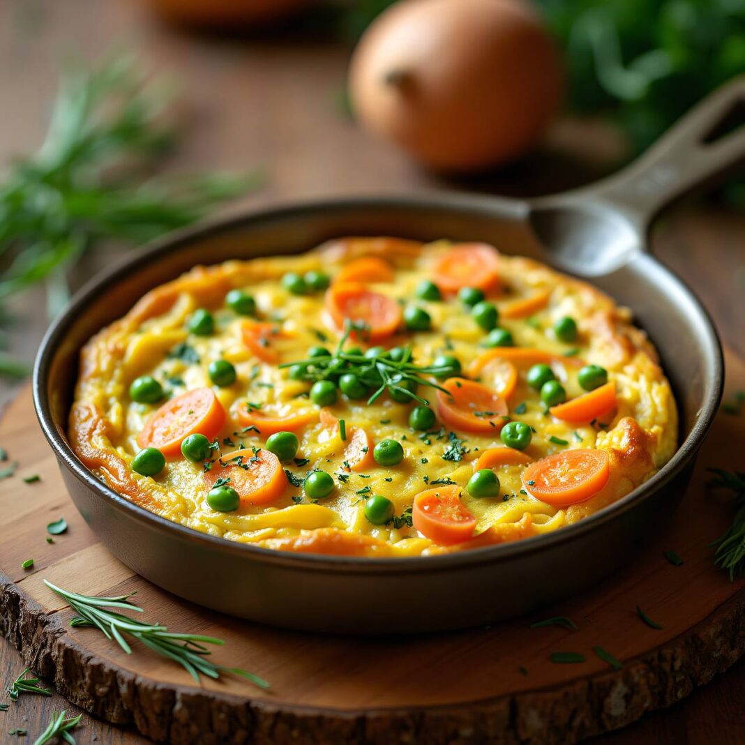 Hörnchen-Nudeln-Frittata Rezept Hörnchen-Nudeln-Frittata Rezept