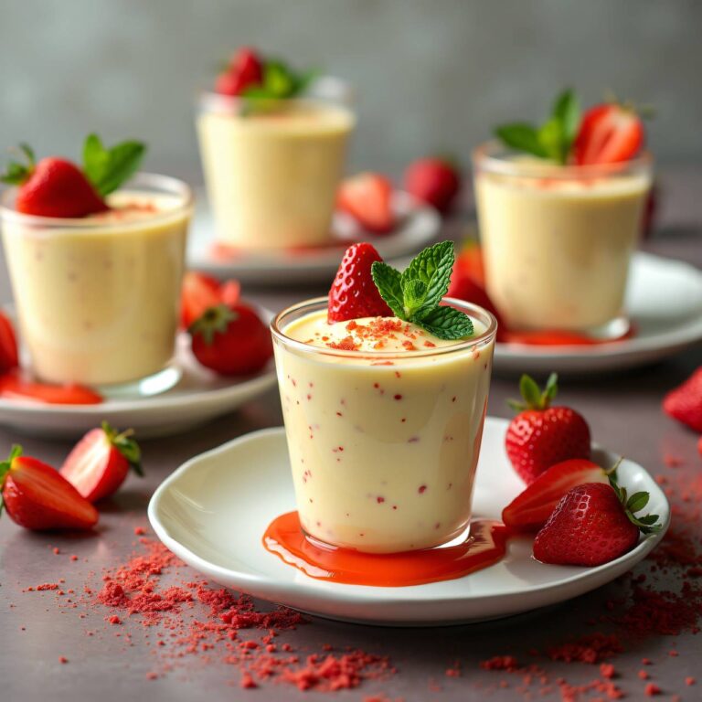Holunderblüten-Joghurt-Parfait Rezept