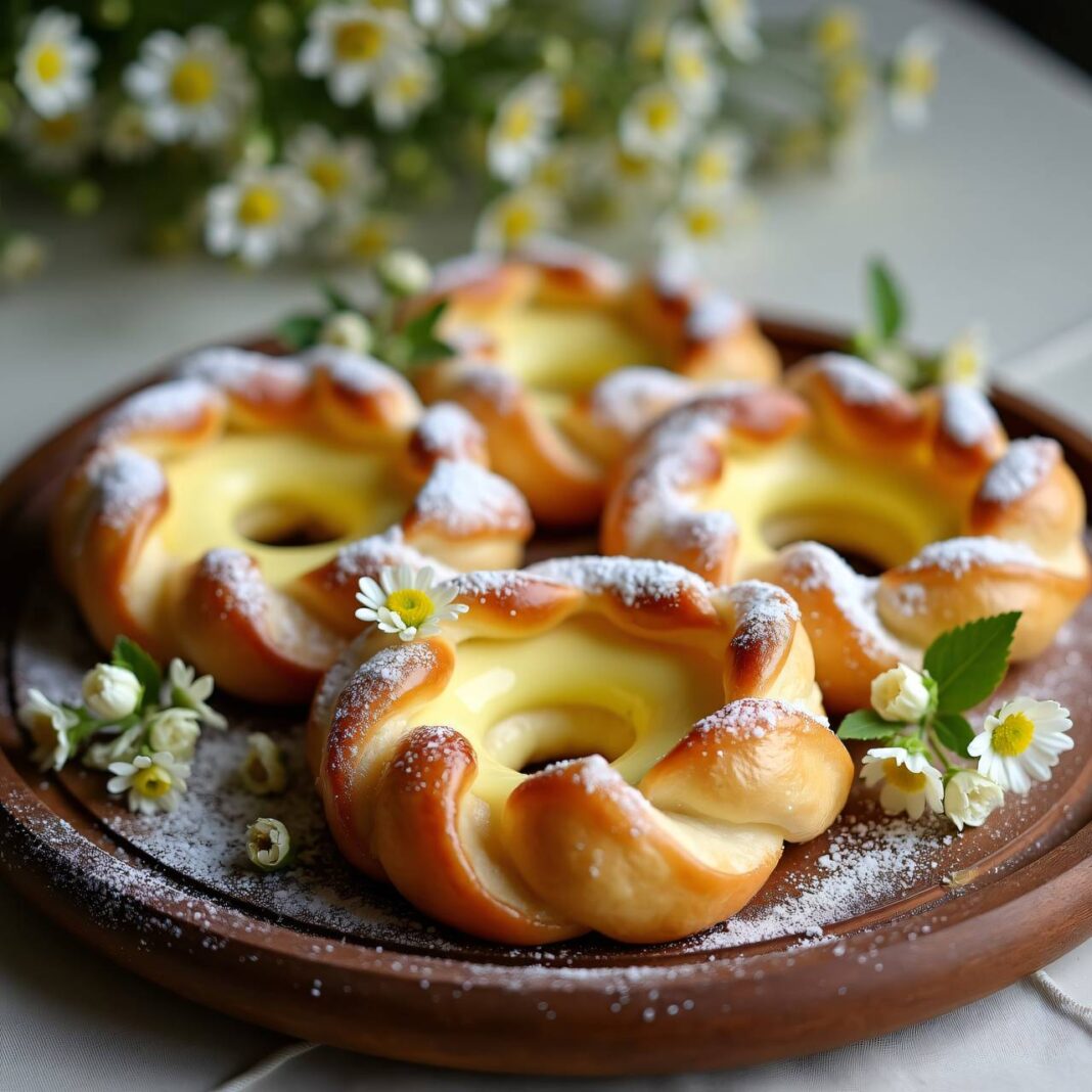 Holunderblütenkränzchen Rezept Holunderblütenkränzchen Rezept