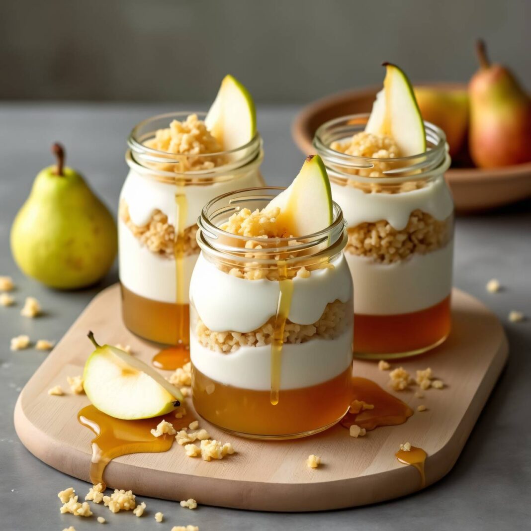 Honig-Joghurt mit Reisflocken Rezept Honig-Joghurt mit Reisflocken Rezept