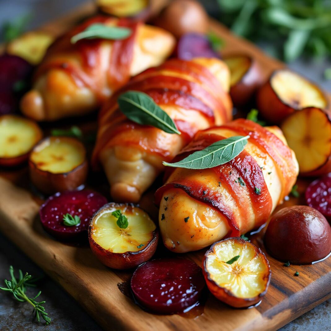 Hühner-Kartoffel-Blech Rezept Hühner-Kartoffel-Blech Rezept