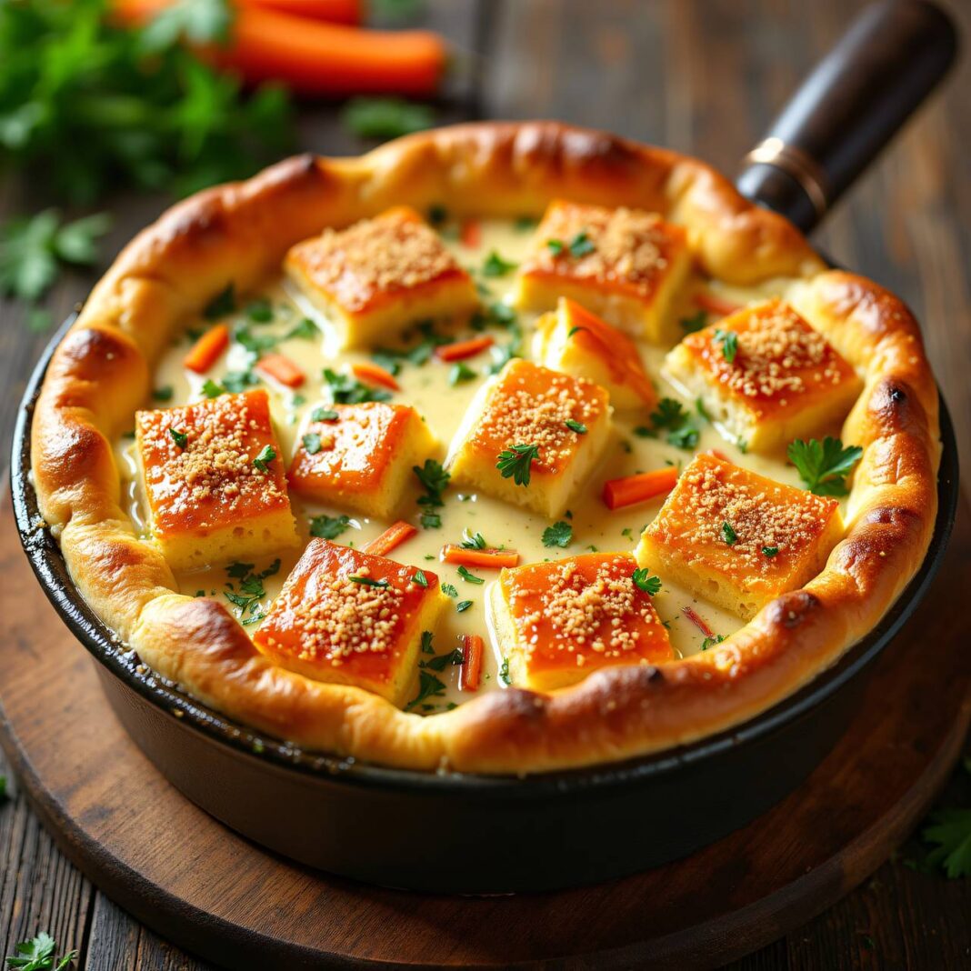 Hühner-Pie Rezept Hühner-Pie Rezept