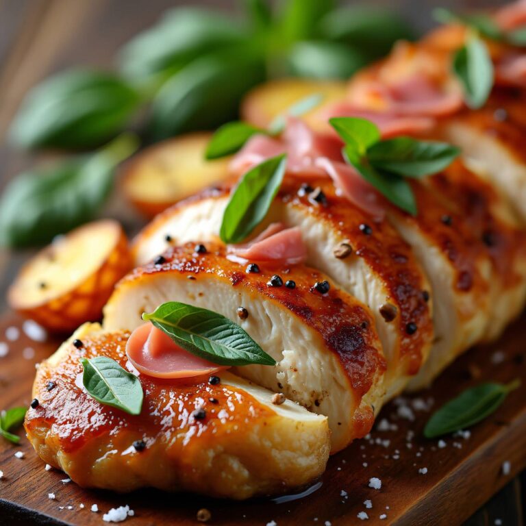 Hühner-Saltimbocca Rezept
