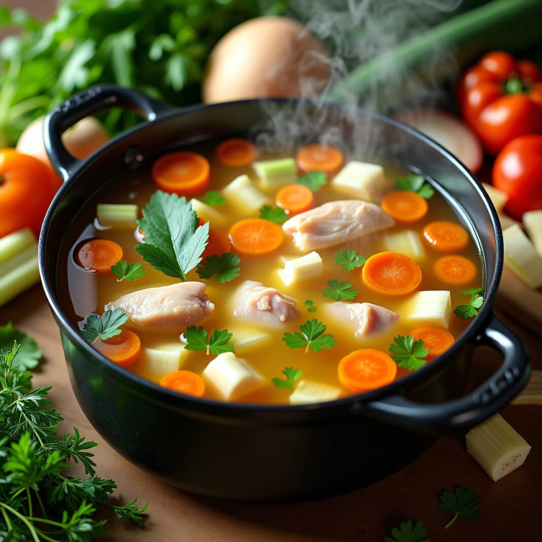 Hühnerbouillon Rezept Hühnerbouillon Rezept