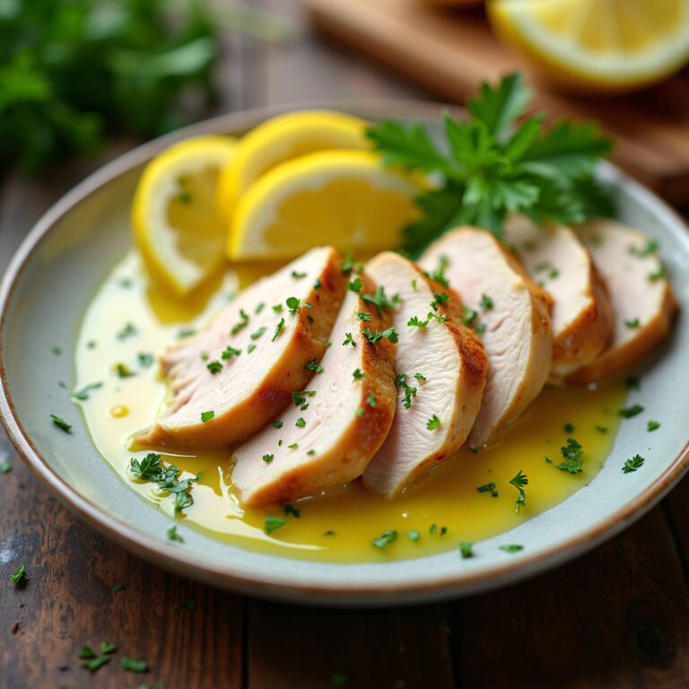 Hühnerbrust in Zitronenmilch Rezept
