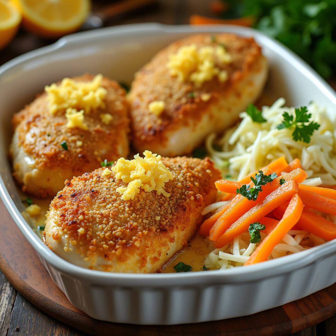 Hühnerbrust mit Käsekruste Rezept Hühnerbrust mit Käsekruste Rezept