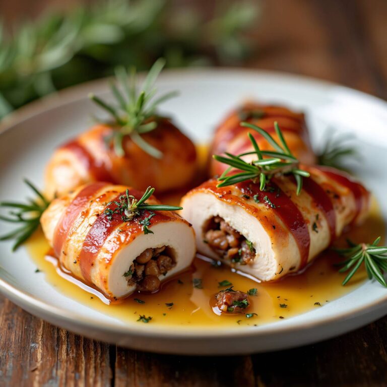Hühnerbrust mit Maronifüllung Rezept