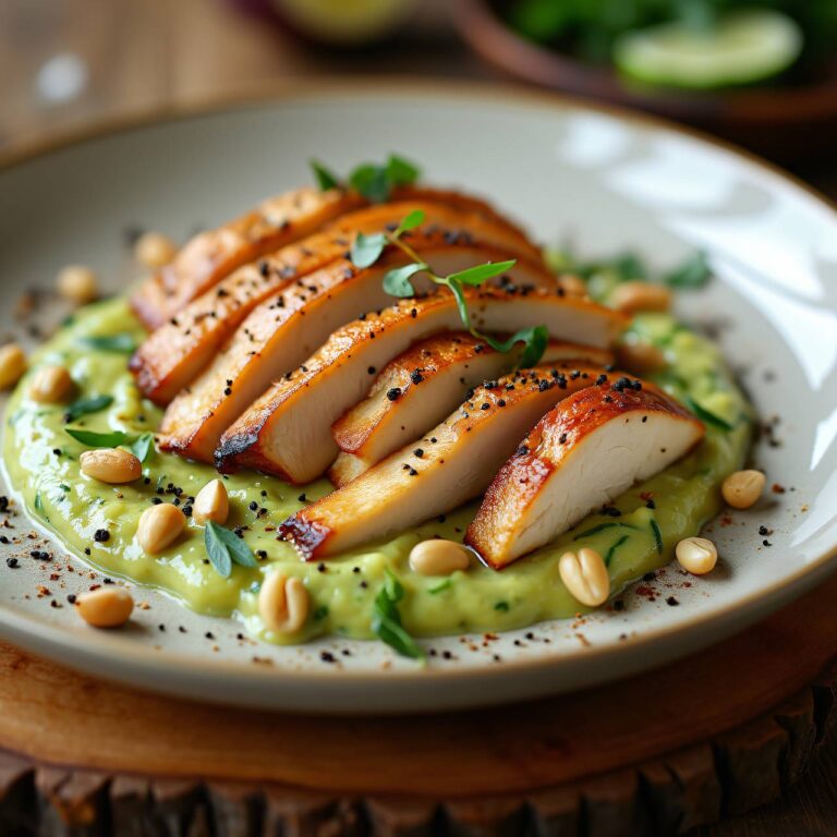 Hühnerbrustfilet an Zucchini-Rosmarin-Sauce Rezept