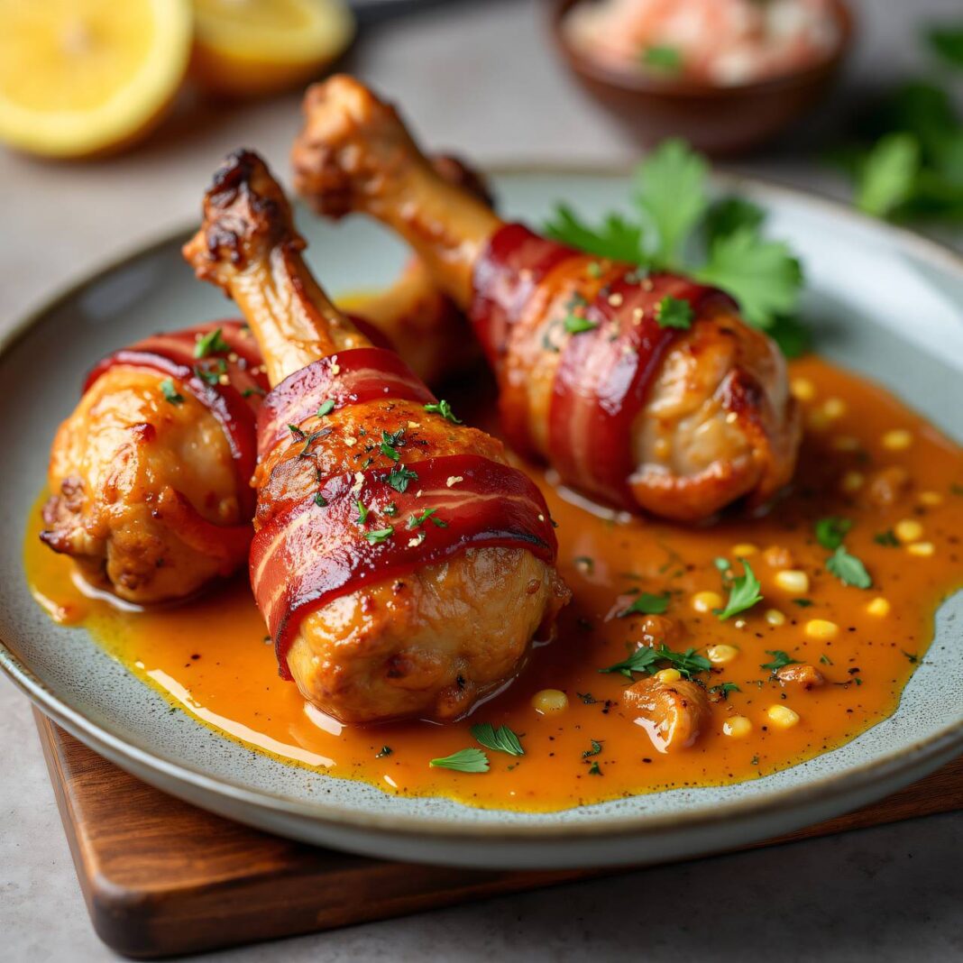 Hühnerkeulen mit Curry-Sauce Rezept Hühnerkeulen mit Curry-Sauce Rezept