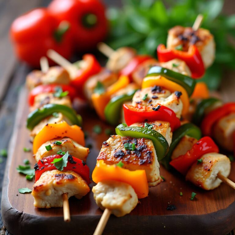 Hühnerspieße vom Grill mit Mandelmarinade Rezept