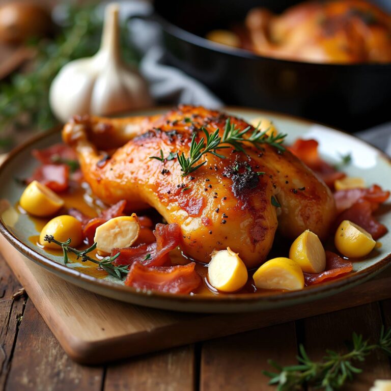 Hühnerstücke vom Blech Rezept