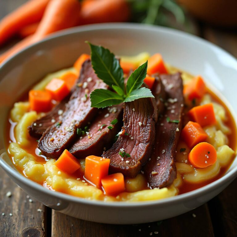 Hutspot (Eintopf mit Rindfleisch) Rezept