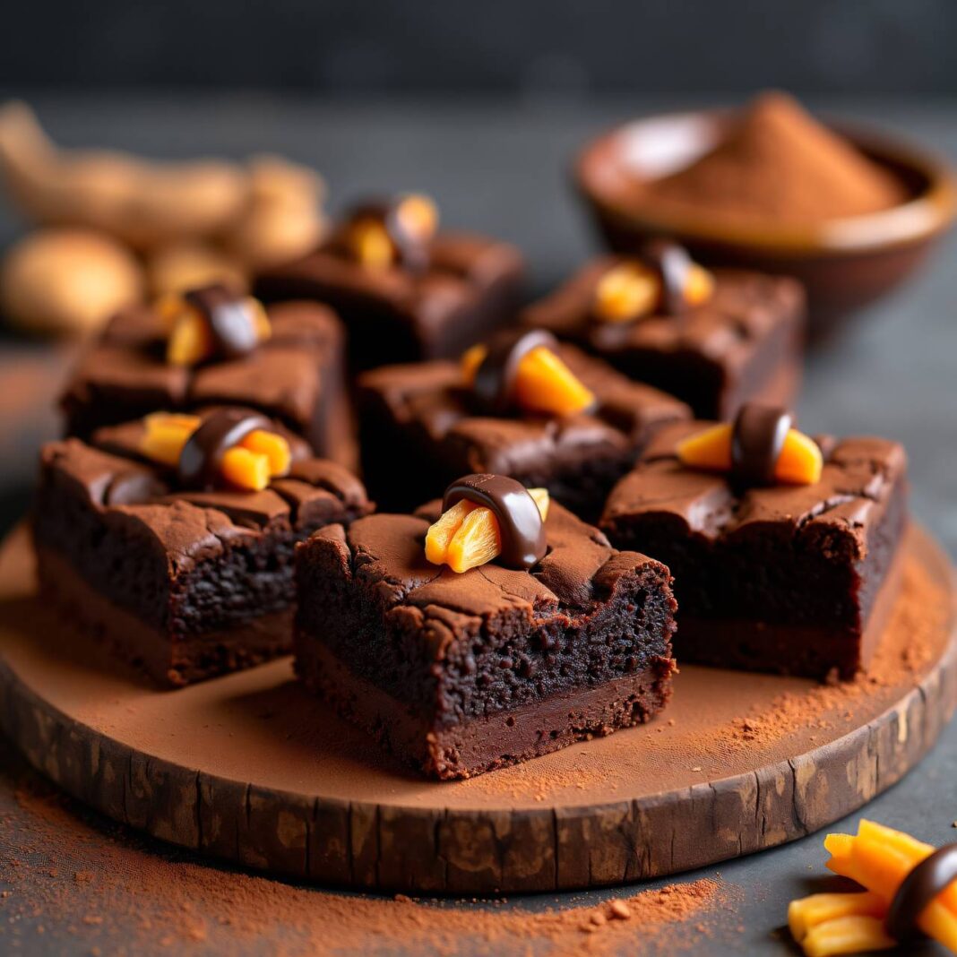 Ingwer-Brownies Rezept Ingwer-Brownies Rezept