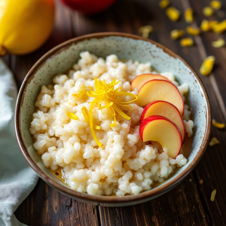 Ingwer-Milchreis mit Äpfeln Rezept