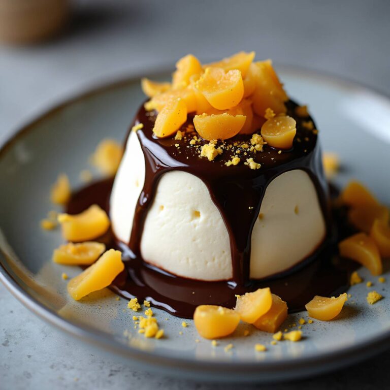 Ingwer-Parfait mit Schokolade-Sabayon Rezept