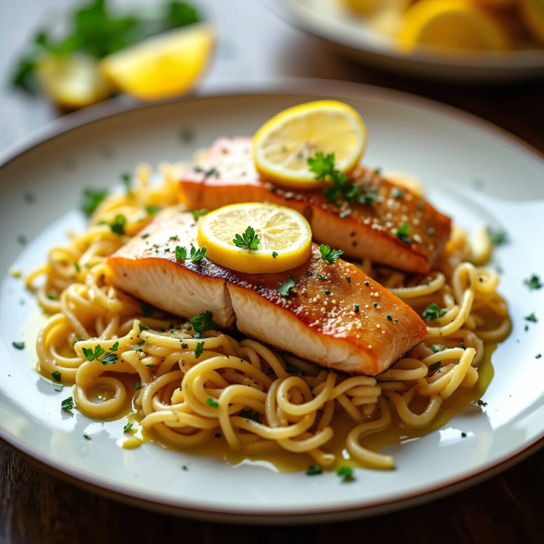 Ingwerspätzli mit Fischfilets Rezept Ingwerspätzli mit Fischfilets Rezept