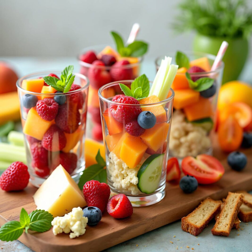 Jause- oder Snack-Becher Rezept Jause- oder Snack-Becher Rezept