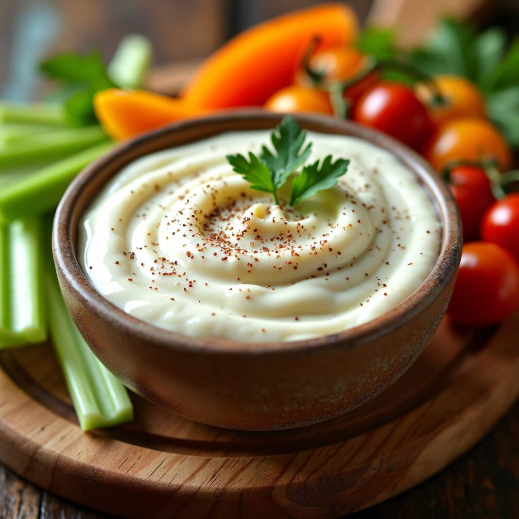 Joghurt-Caesar-Sauce (Fondue Chinoise oder Dip) Rezept Joghurt-Caesar-Sauce (Fondue Chinoise oder Dip) Rezept