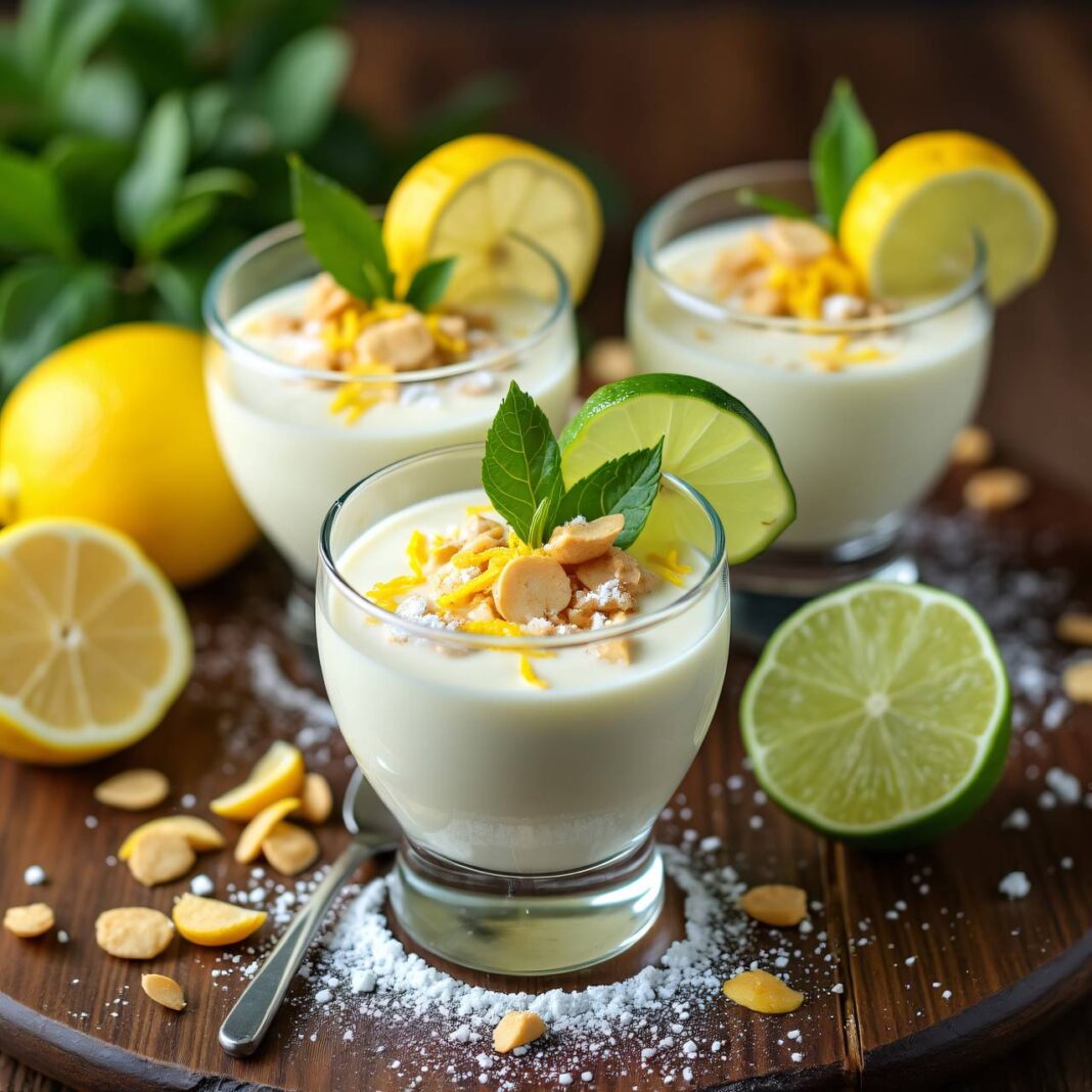 Joghurt-Limetten-Cup mit Amaretti Rezept Joghurt-Limetten-Cup mit Amaretti Rezept