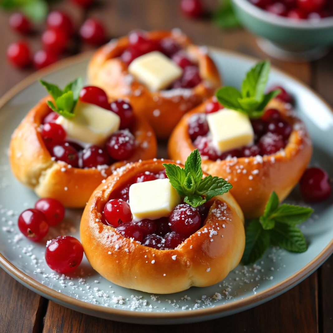 Johannisbeer-Brioches Rezept Johannisbeer-Brioches Rezept